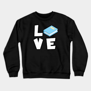 Bookworm Book love Crewneck Sweatshirt